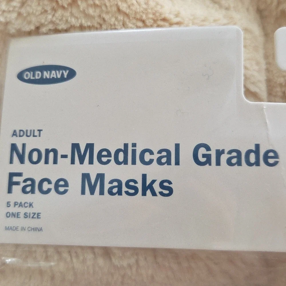 Old Navy Face Masks Set Of 5